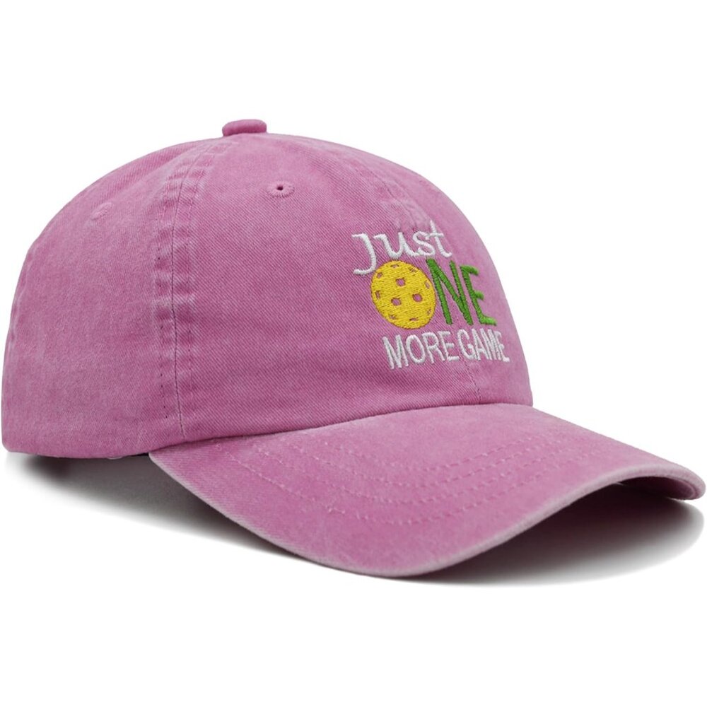 Pickleball Cap Adjustable Cotton Embroidered Men … - image 3